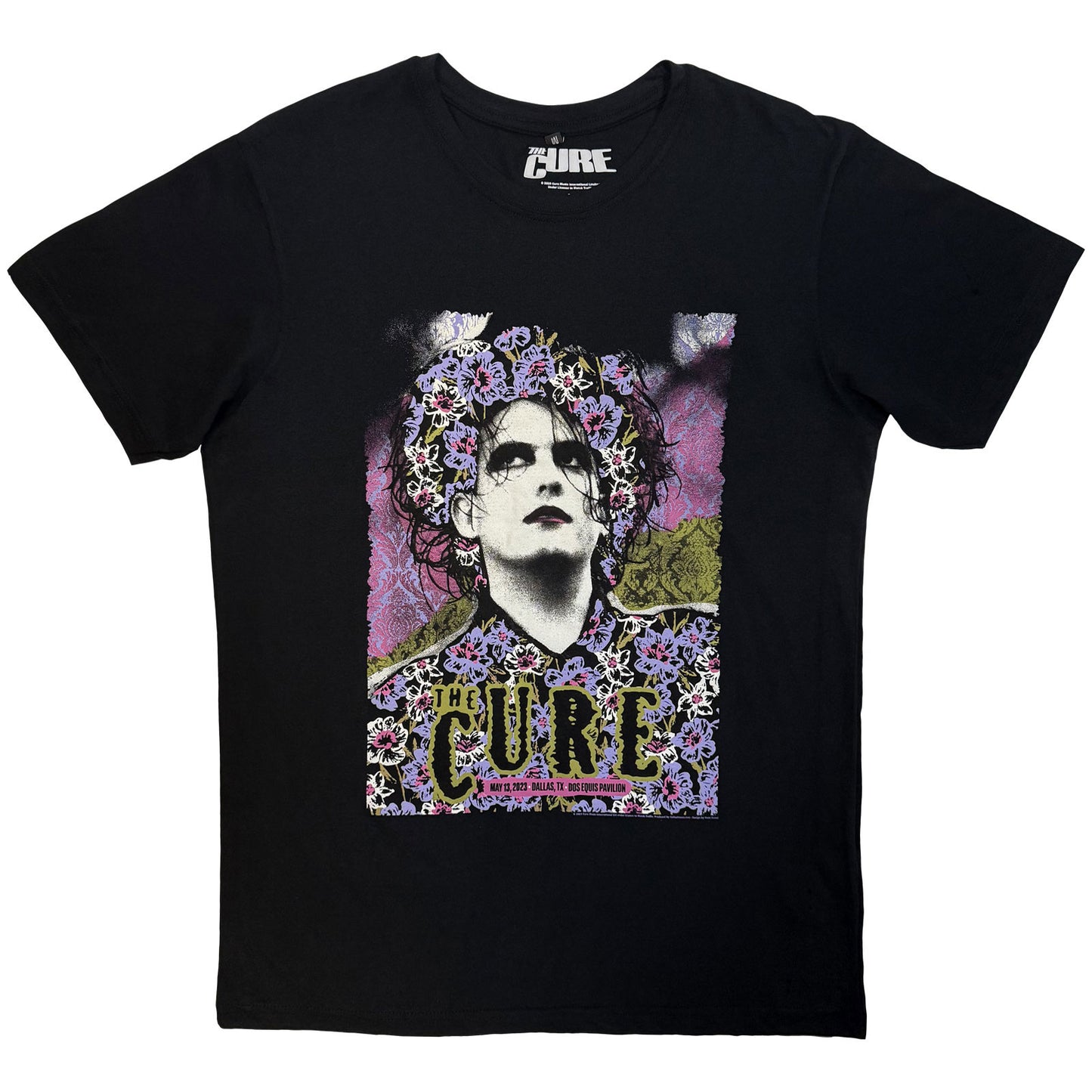 The Cure Premium Carbon T-Shirt: Dallas Poster 05.13.23