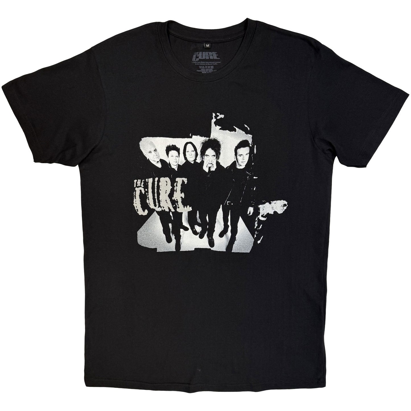 The Cure Premium Carbon T-Shirt: 40 Years Band Photo