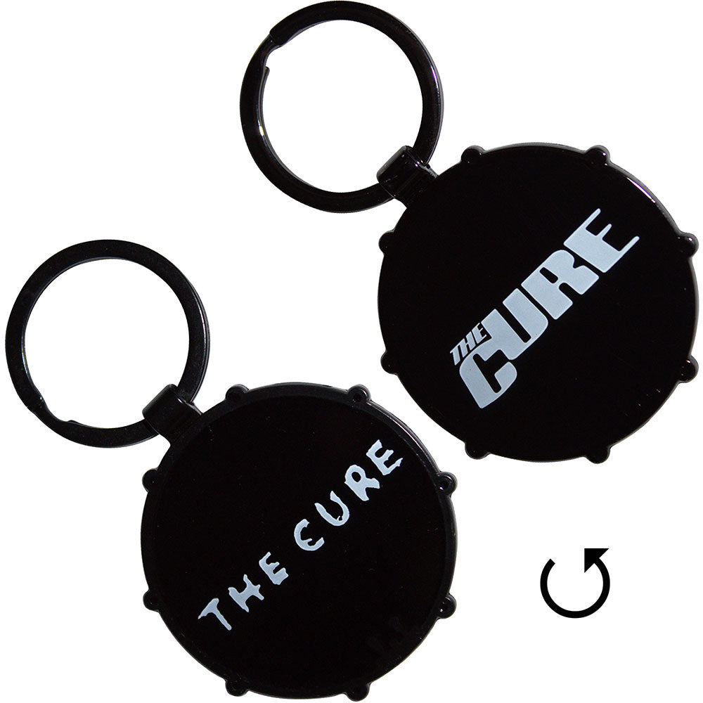 The Cure Keychain: Logos Drum