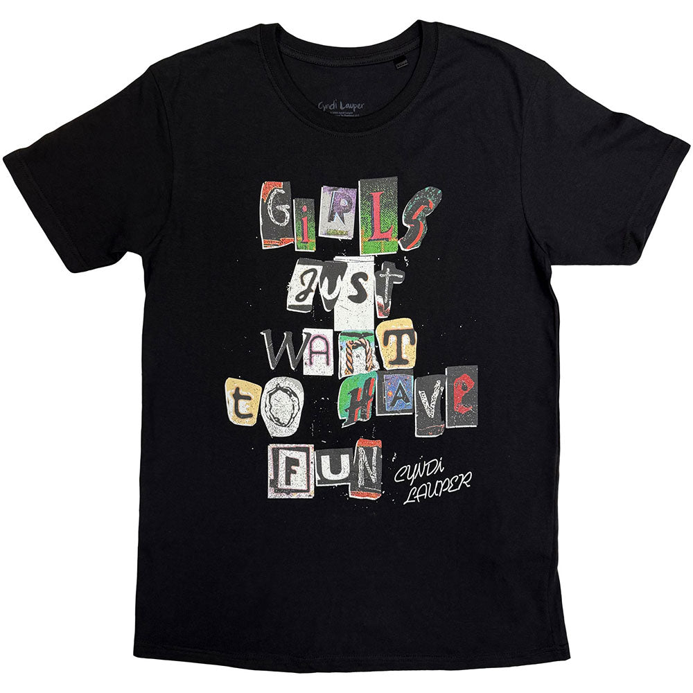 Cyndi Lauper T-Shirt: GJWTHF Cut Outs