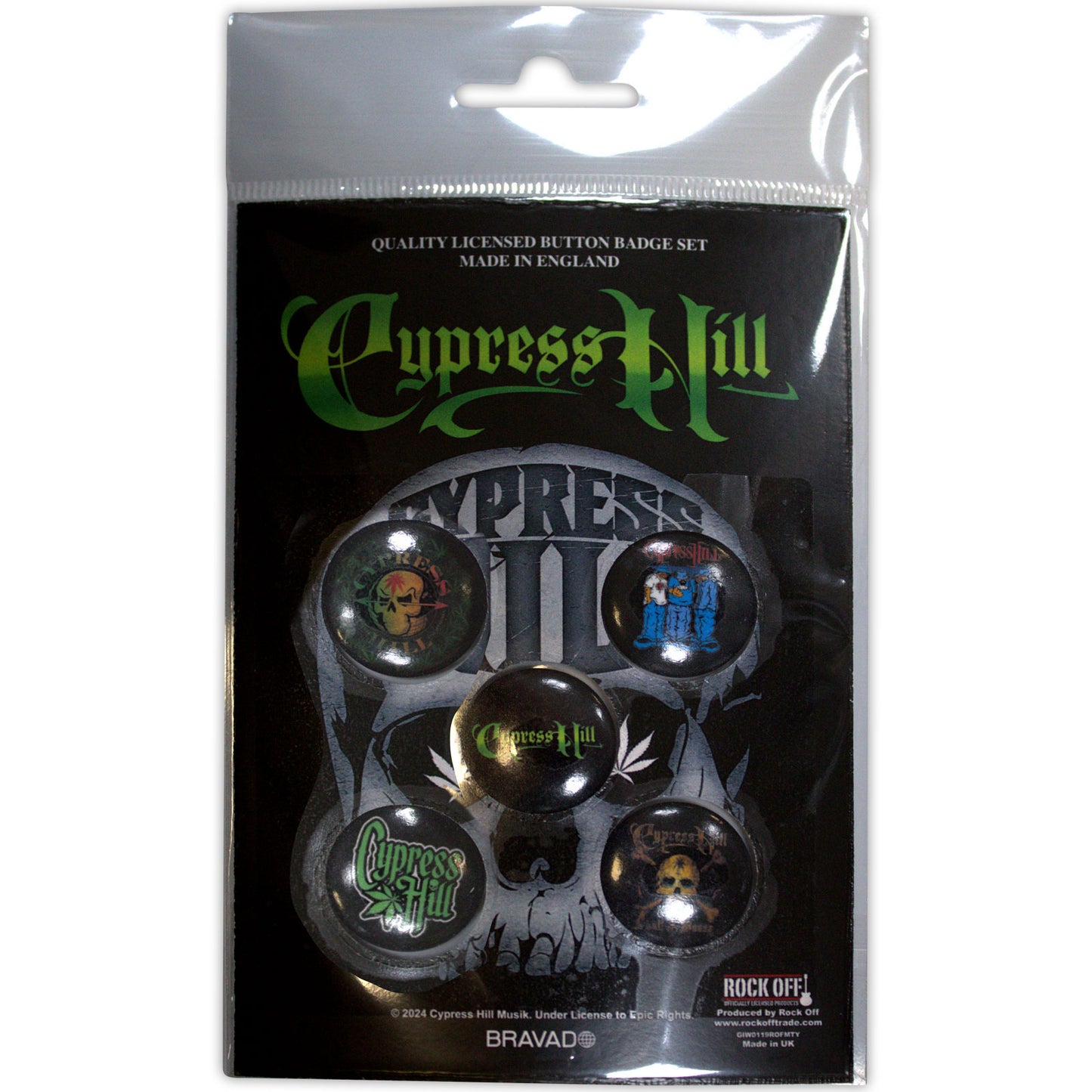 Cypress Hill Badge: Logos