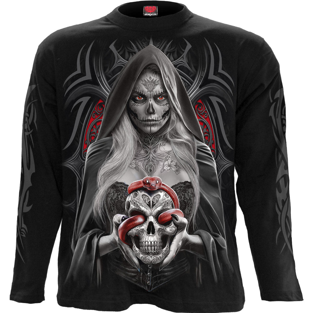 Spiral Long Sleeve T-Shirt: High Priestess