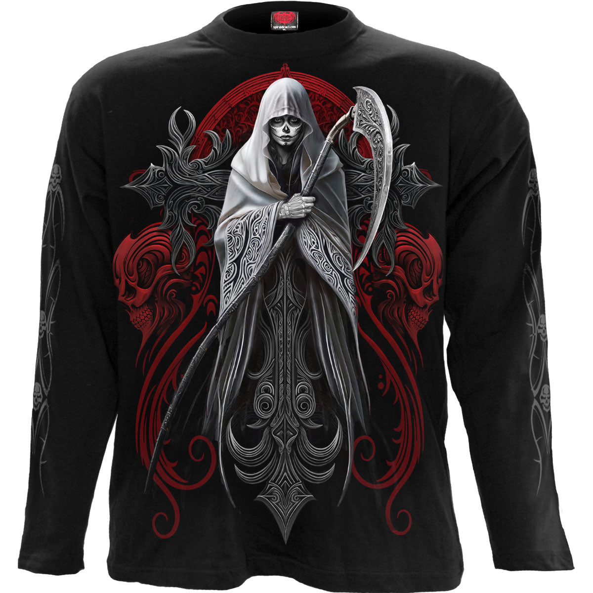 Spiral Long Sleeve T-Shirt: Reaperess