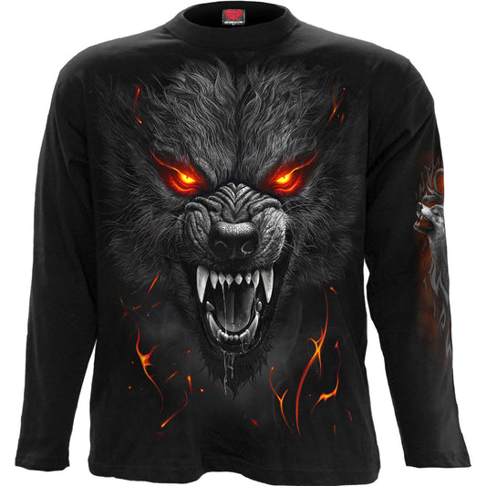 Spiral Long Sleeve T-Shirt: Darkest Fear