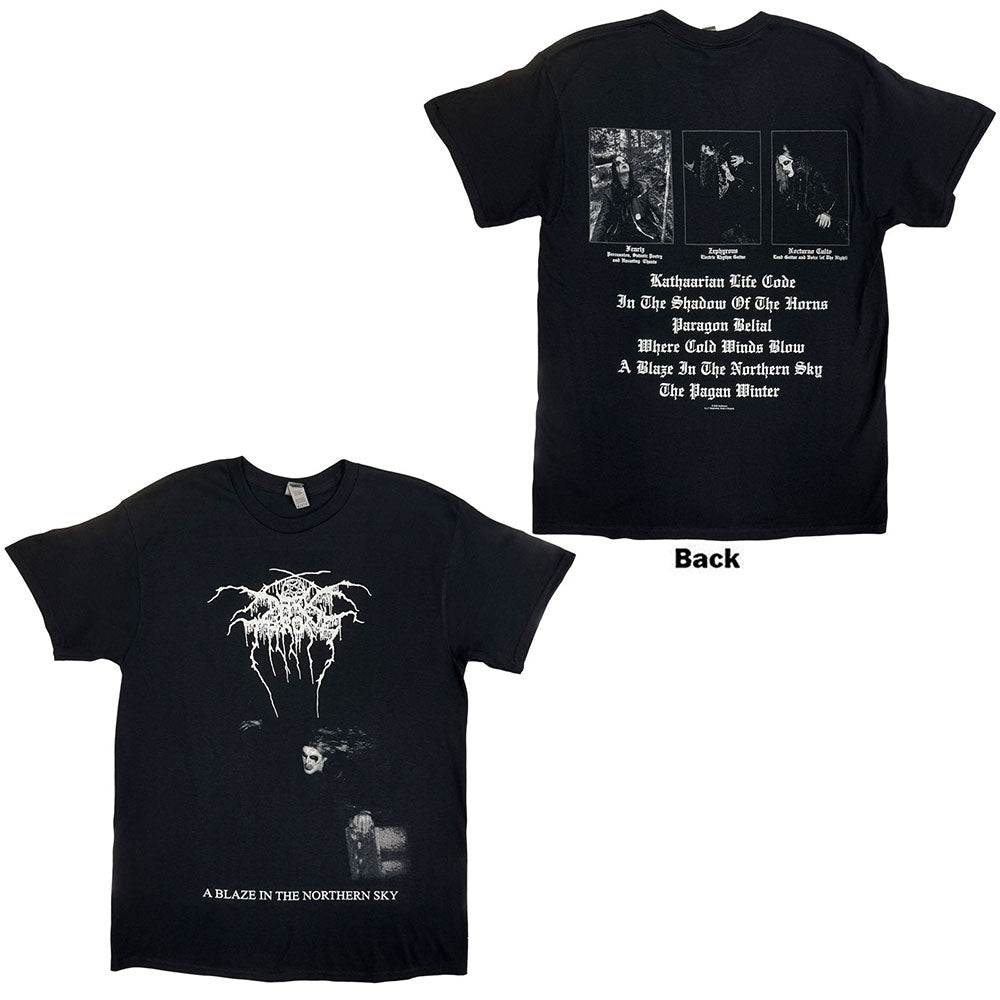 Darkthrone T-Shirt: A Blaze In The Northern Sky