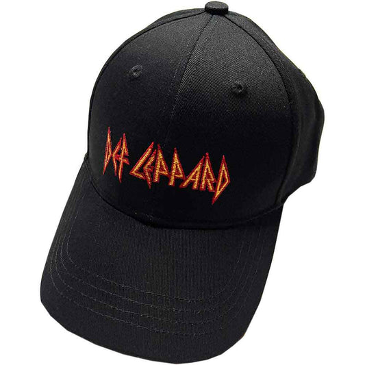 Def Leppard Baseball Cap: Text Logo