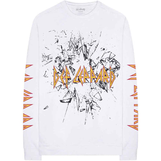 Def Leppard Long Sleeve T-Shirt: Shatter