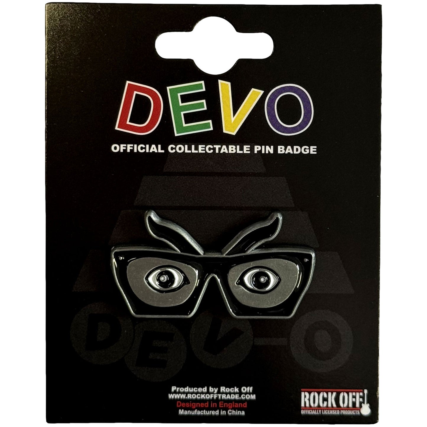 Devo Badge: Oh  No! Glasses