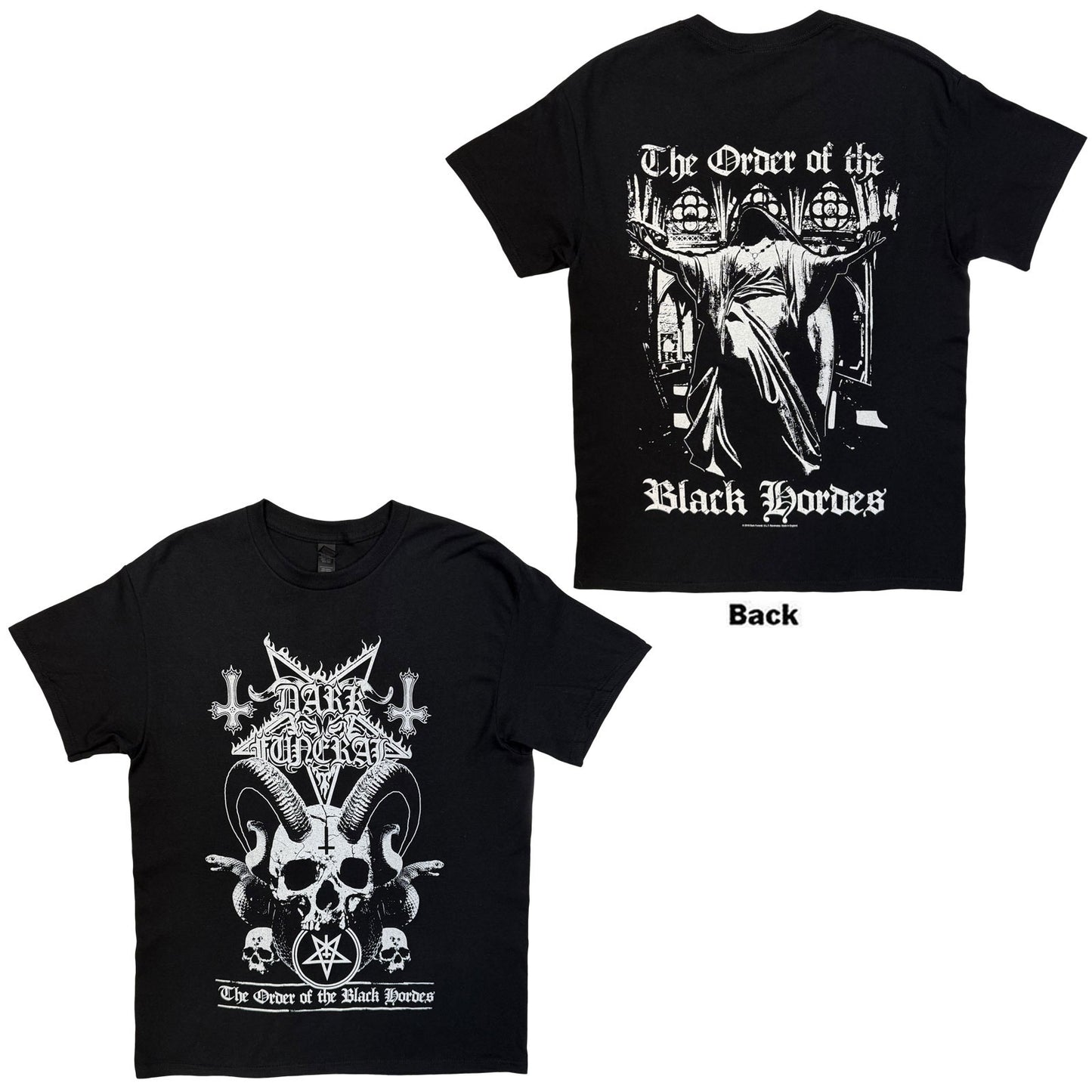 Dark Funeral T-Shirt: Order Of The Black Hordes