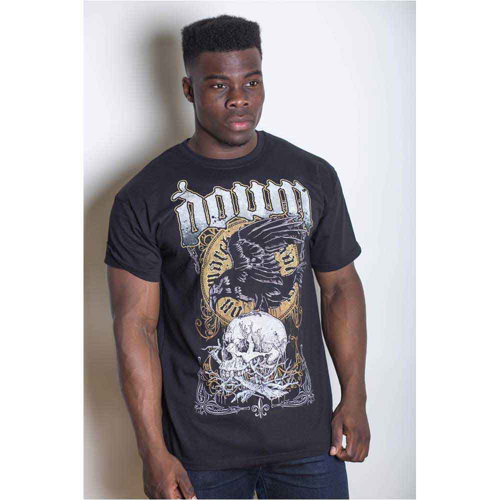 Down T-Shirt: Swamp Skull
