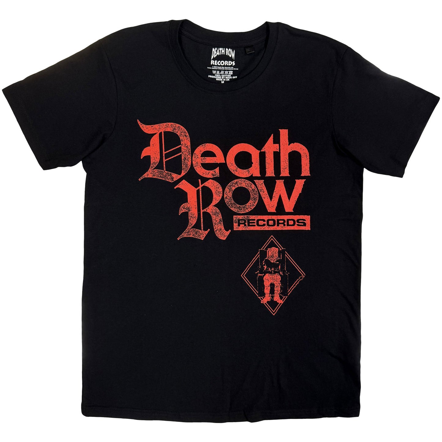 Death Row Records T-Shirt: Red Logo