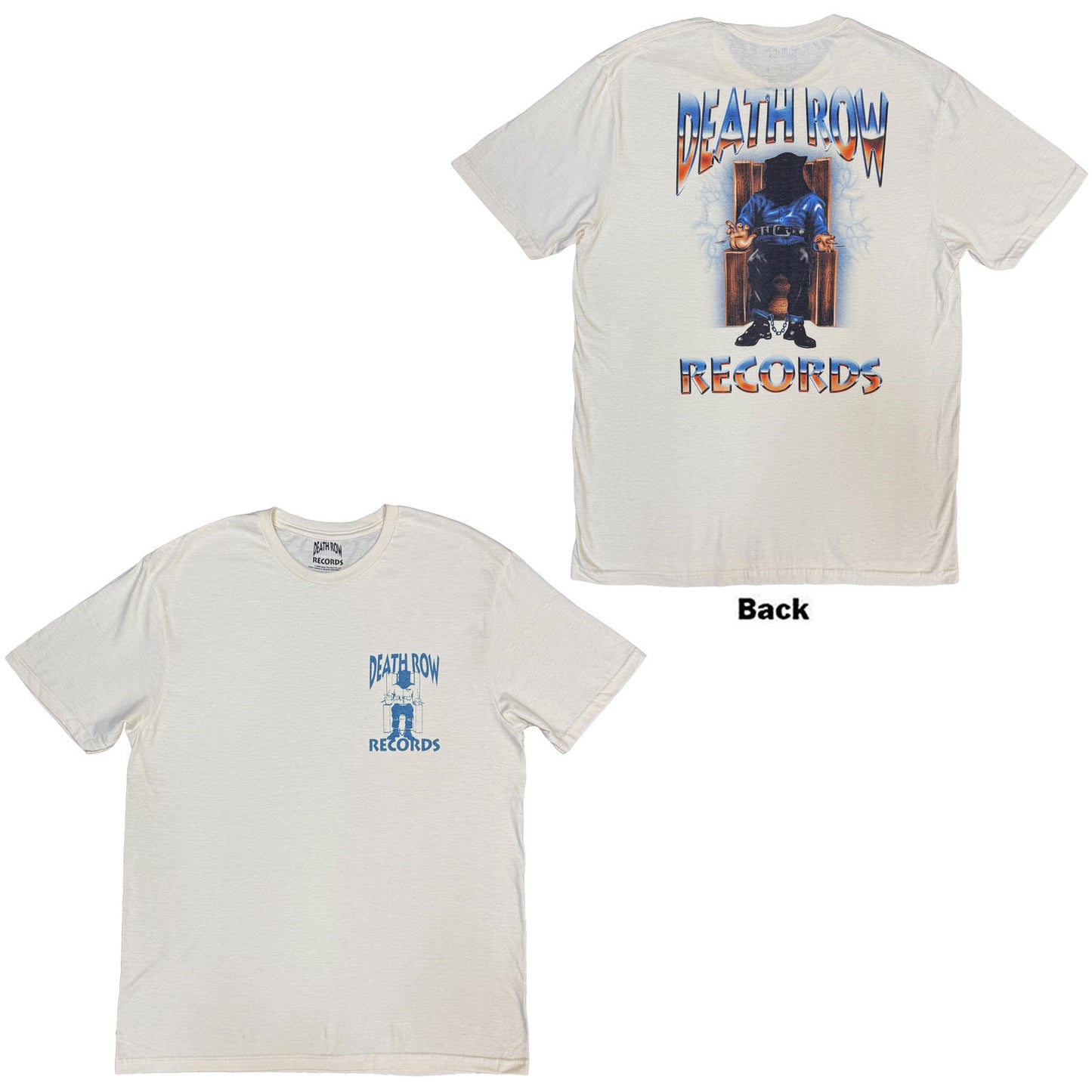 Death Row Records T-Shirt: Execution Full Colour F&B