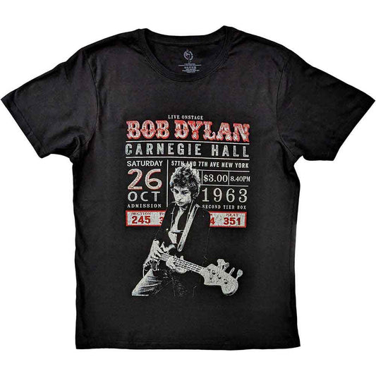 Bob Dylan T-Shirt: Carnegie Hall '63