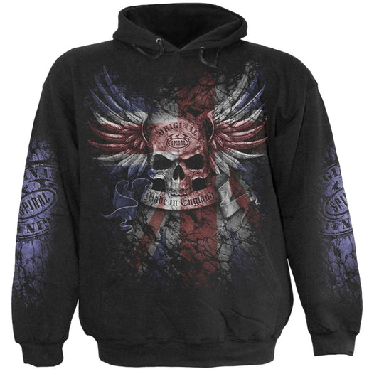 Spiral Pullover Hoodie: Union Wrath