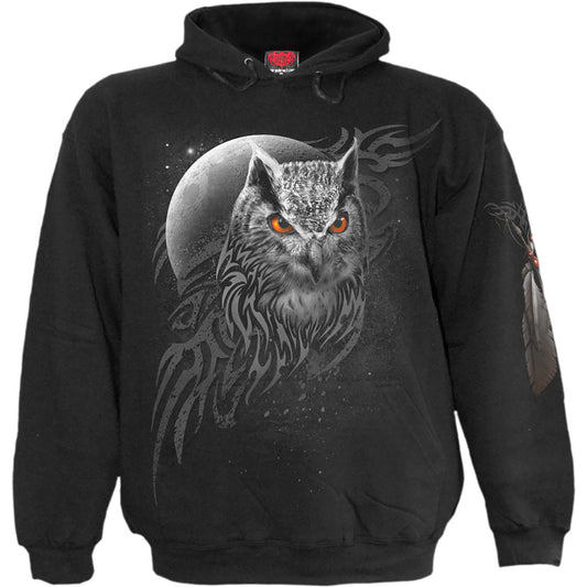 Spiral Pullover Hoodie: Wings Of Wisdom