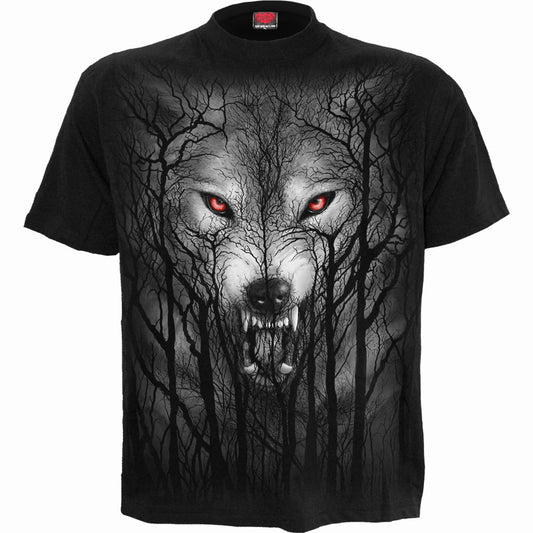 Spiral T-Shirt: Forest Wolf