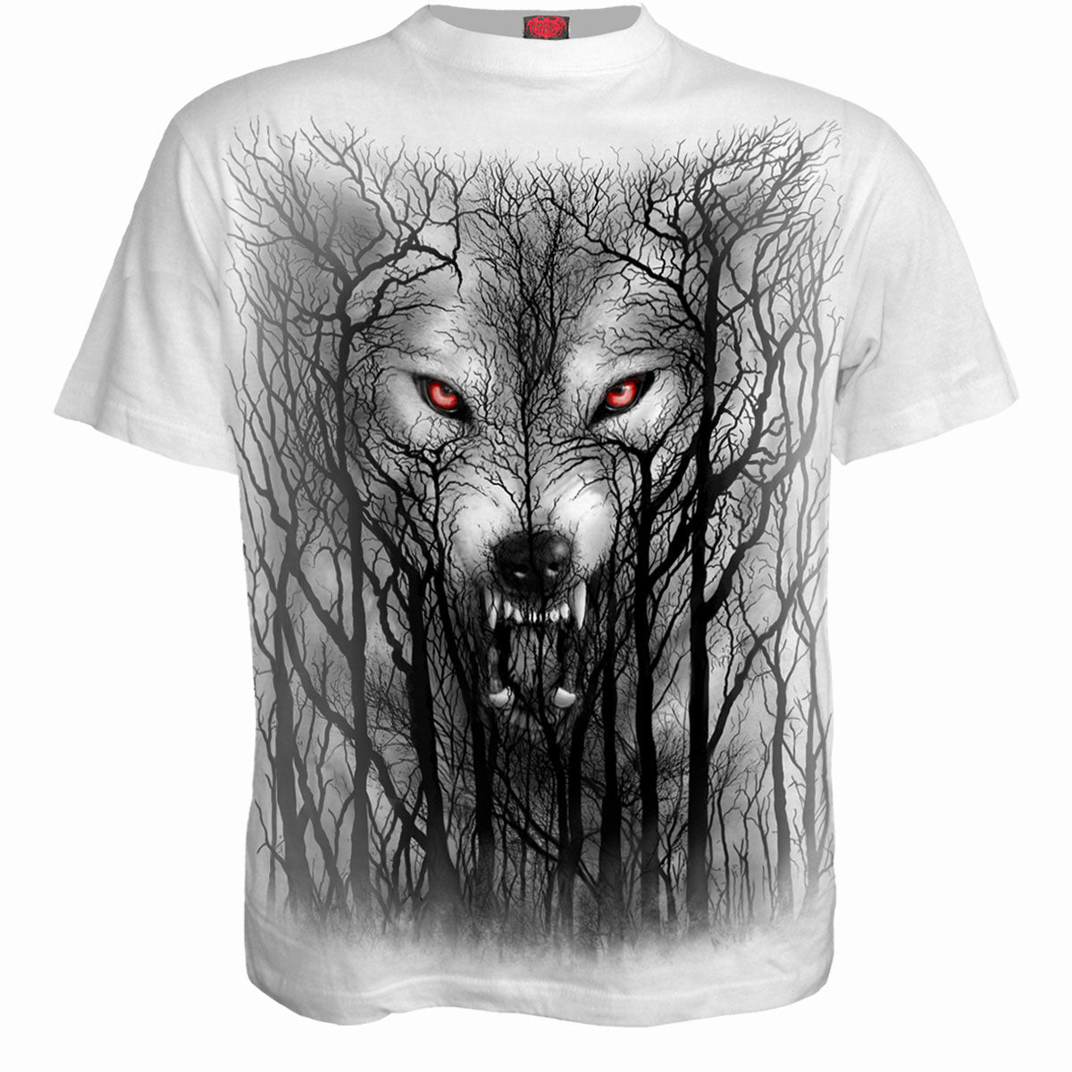 Spiral T-Shirt: Forest Wolf