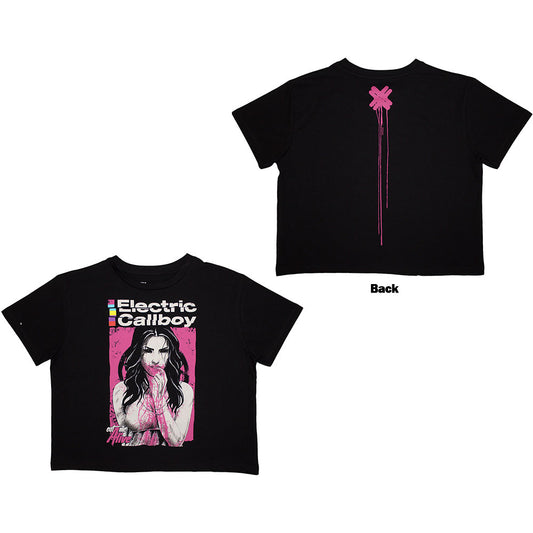 Electric Callboy Ladies Crop Top: Eat Me Alive