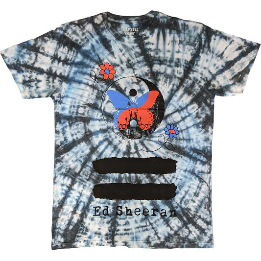 Ed Sheeran T-Shirt: Yin & Yang Butterfly