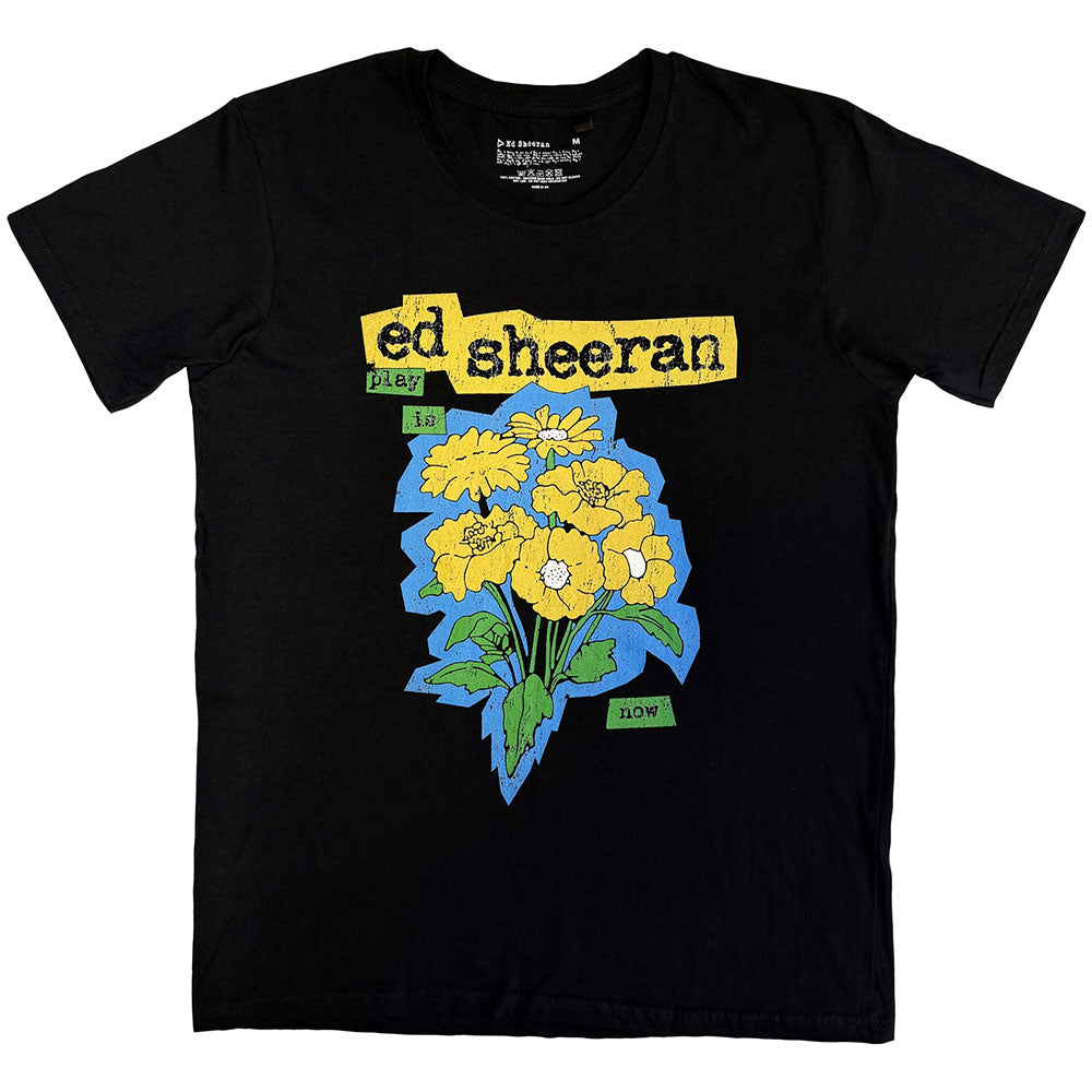 Ed Sheeran T-Shirt: Play Flowers