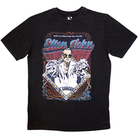 Elton John Stone Wash T-Shirt: Psych Vintage