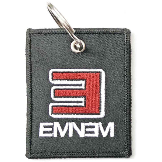 Eminem Patch Keychain: Reversed E Logo