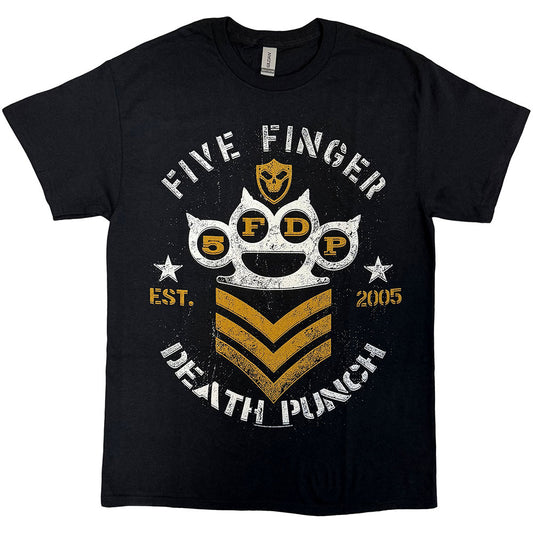 Five Finger Death Punch T-Shirt: Chevron