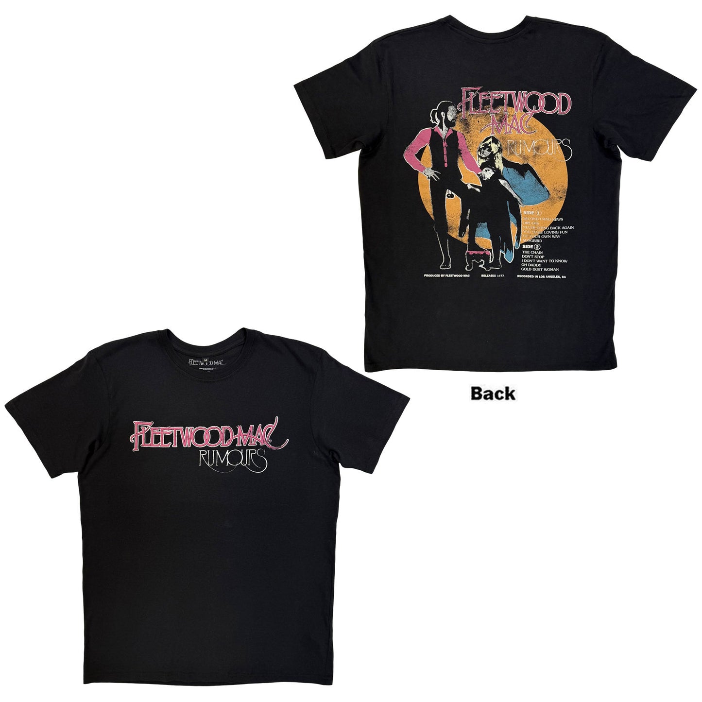 Fleetwood Mac Premium Carbon T-Shirt: Rumours