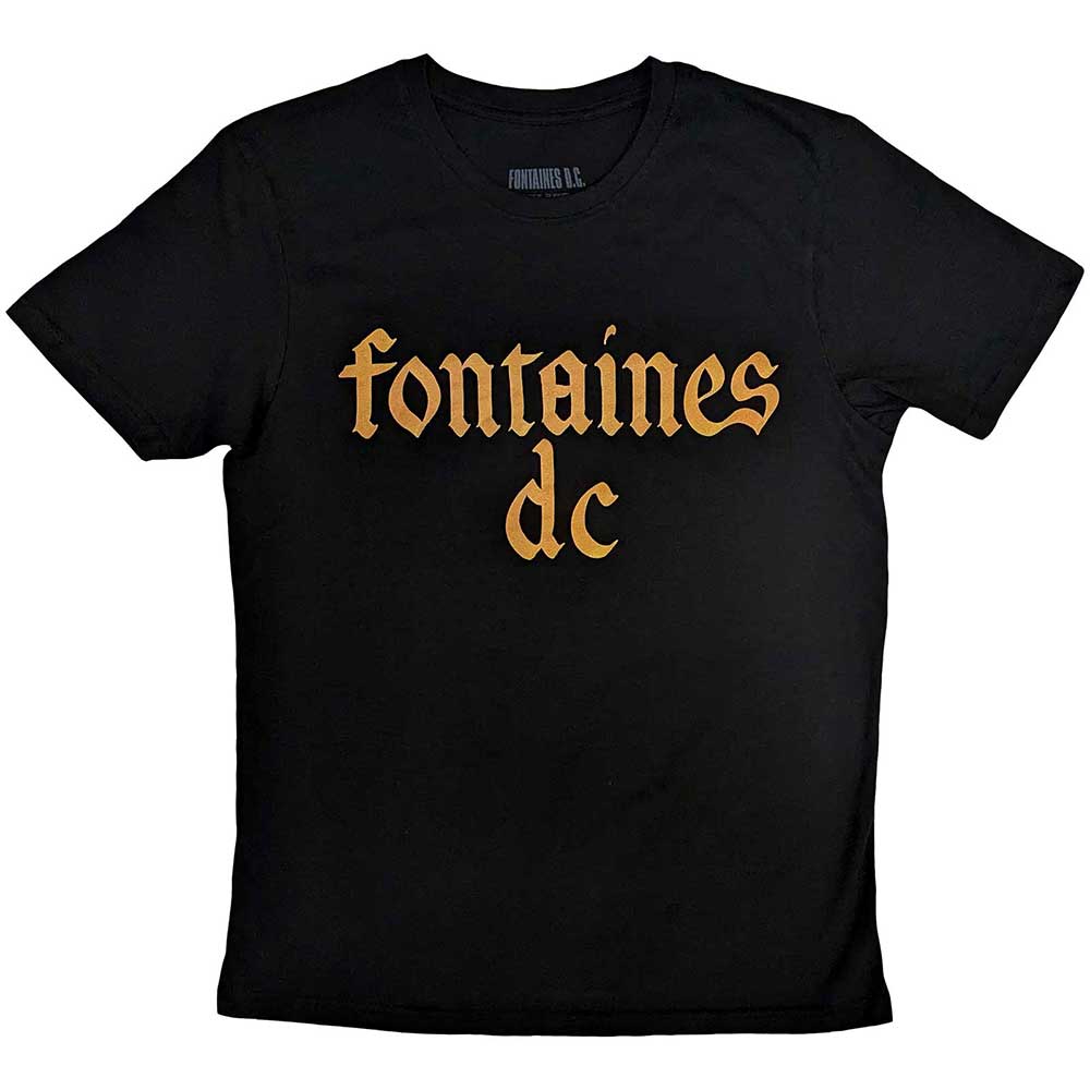 Fontaines D.C. T-Shirt: Gothic Logo
