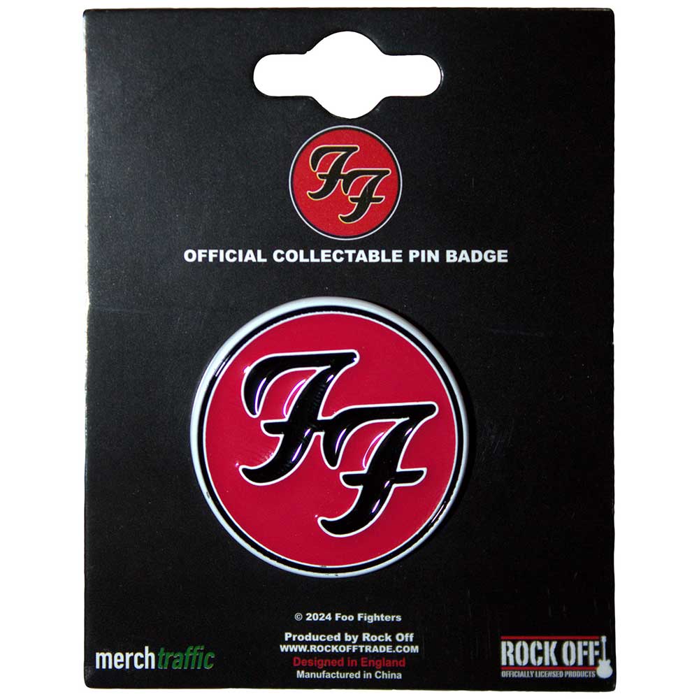 Foo Fighters Badge: FF Logo