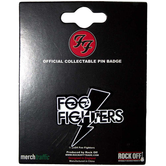 Foo Fighters Badge: Flash Logo