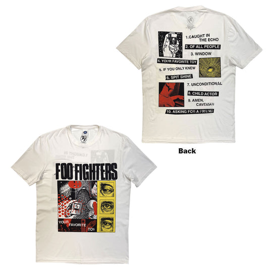 Foo Fighters T-Shirt: Your Favourite Toy Tracklist