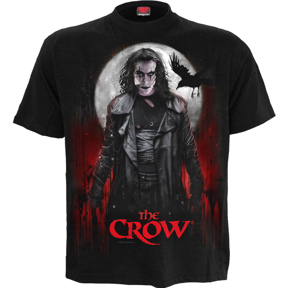 The Crow T-Shirt: Blood Moon