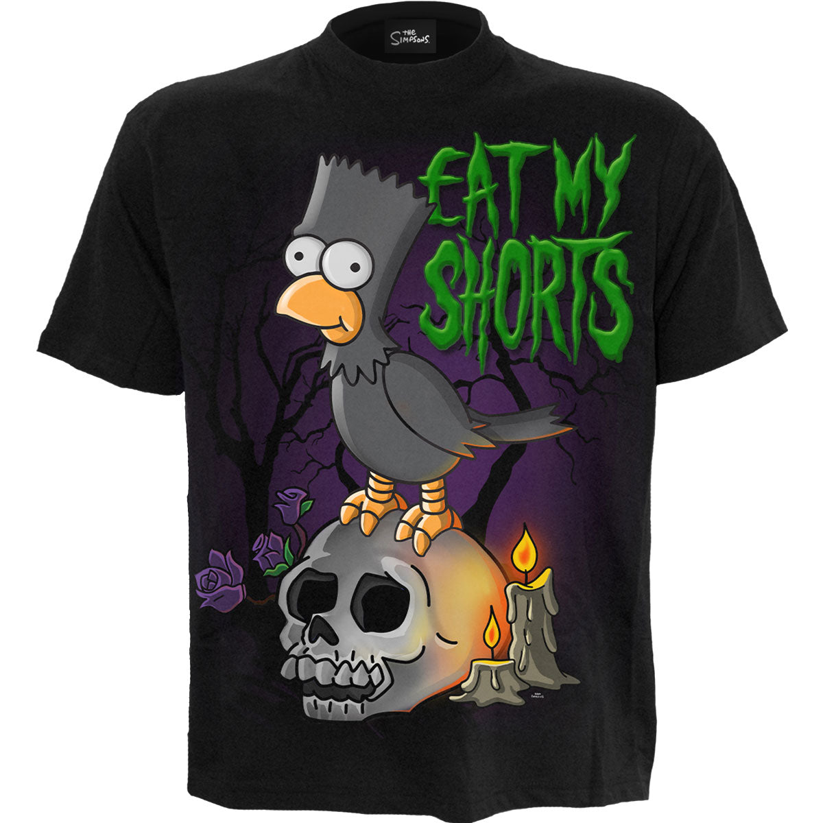 The Simpsons T-Shirt: Bart Raven