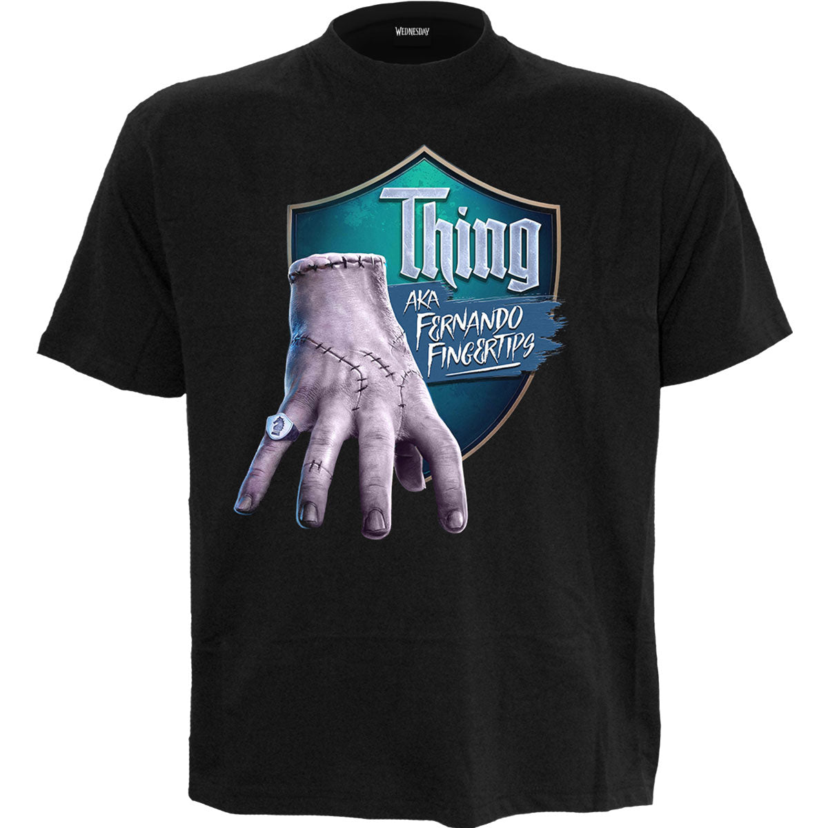 Wednesday T-Shirt: Fernando Fingertips'
