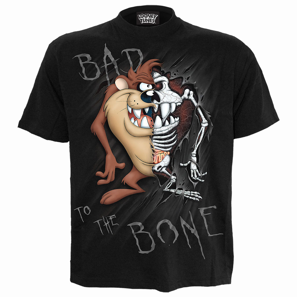 Looney Tunes T-Shirt: Taz Bad 2 D Bone