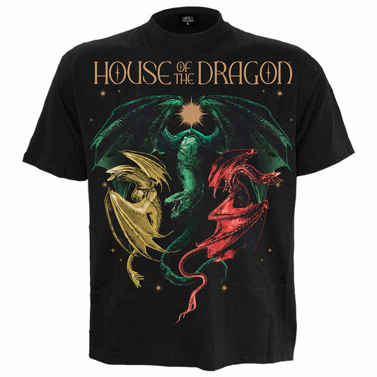 House of the Dragon T-Shirt: HOD2 Tri Dragons