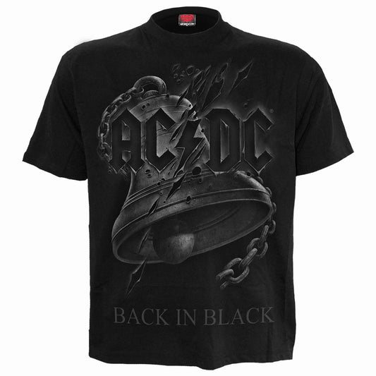AC/DC T-Shirt: Back In Black Torn