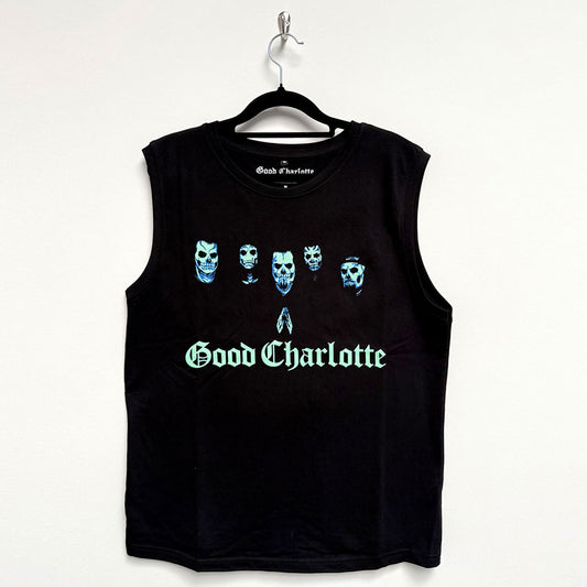 Good Charlotte Tank T-Shirt: Generation Rx Skull Faces