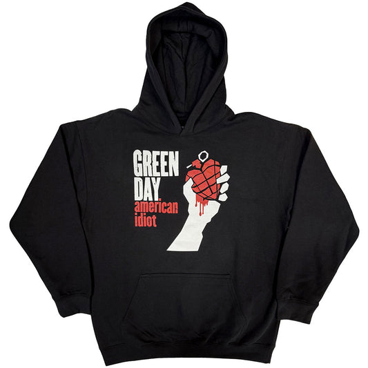 Green Day Pullover Hoodie: American Idiot