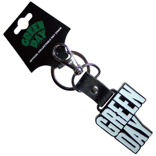 Green Day Keychain: Stacked Logo