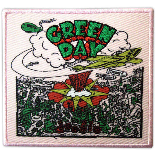 Green Day Patch: Dookie Album Cover Pink