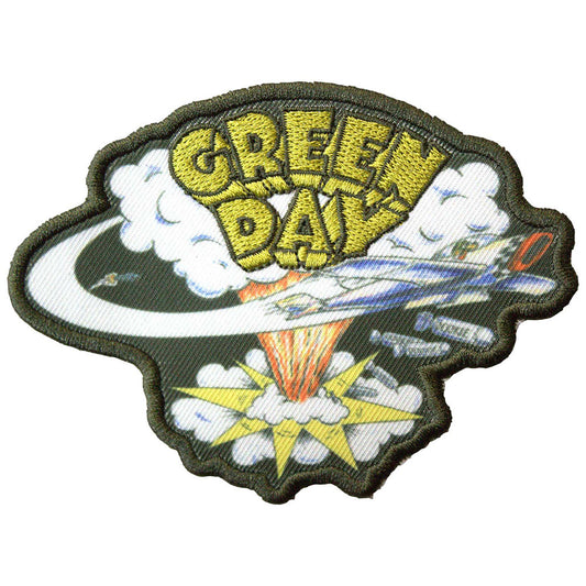Green Day Patch: Dookie Cut-Out Green