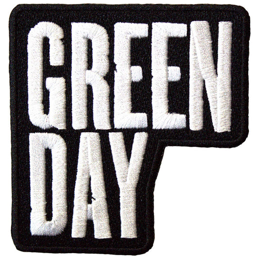 Green Day Patch: Stacked Logo