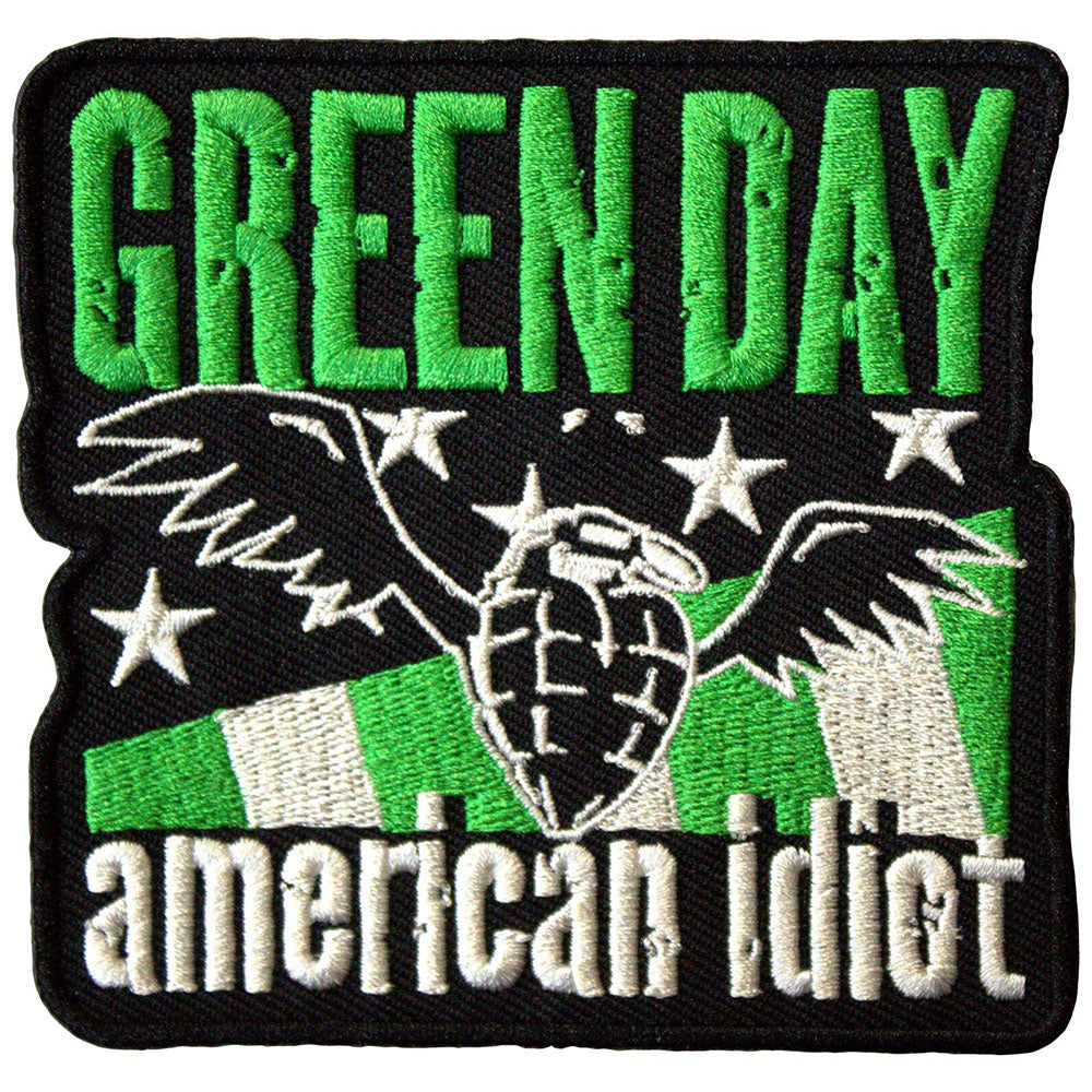 Green Day Patch: American Idiot Wings