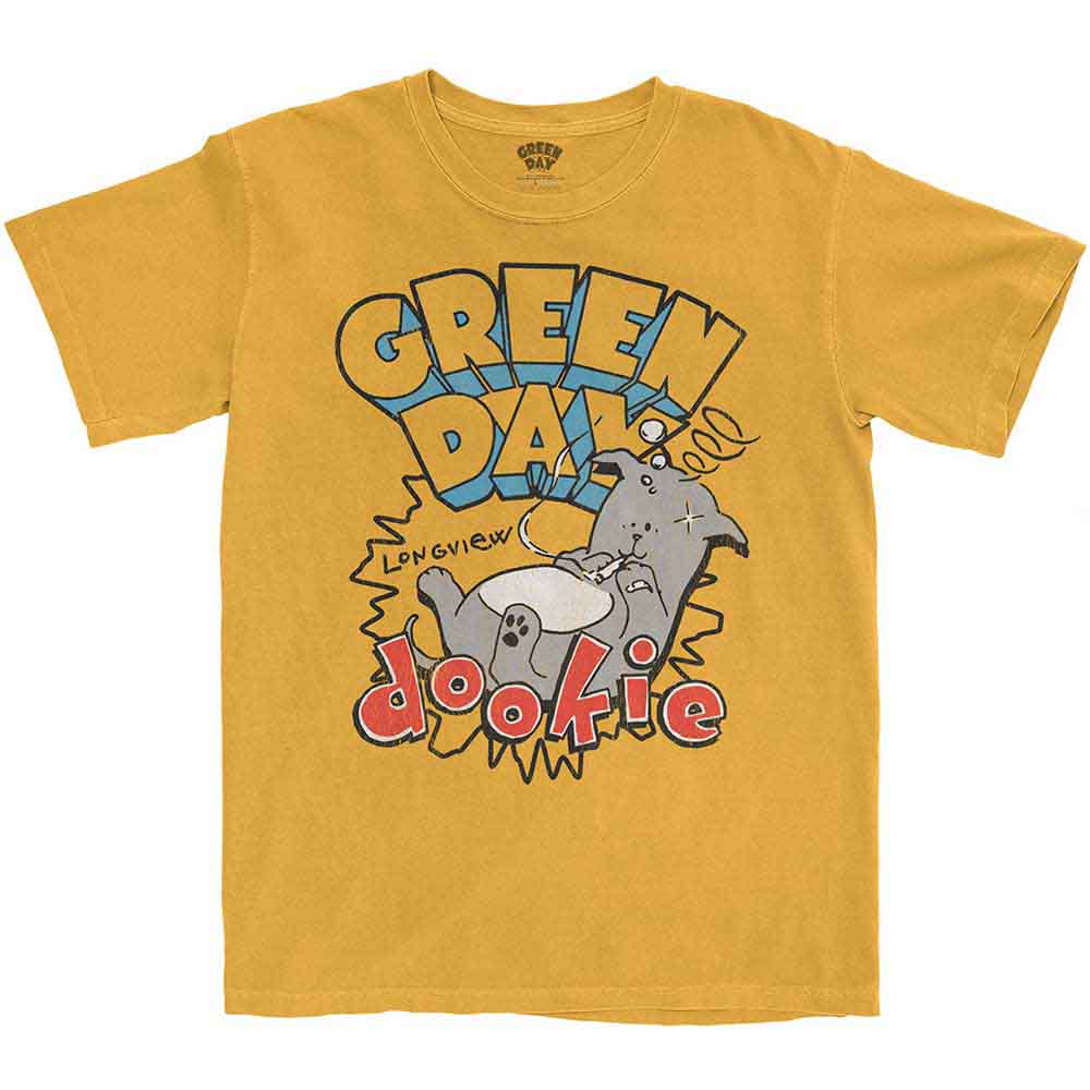 Green Day T-Shirt: Dookie Longview