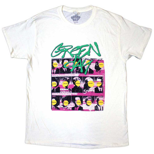 Green Day T-Shirt: Nimrod Mugshots