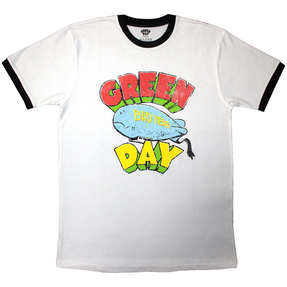 Green Day T-Shirt: Bad Year Blimp