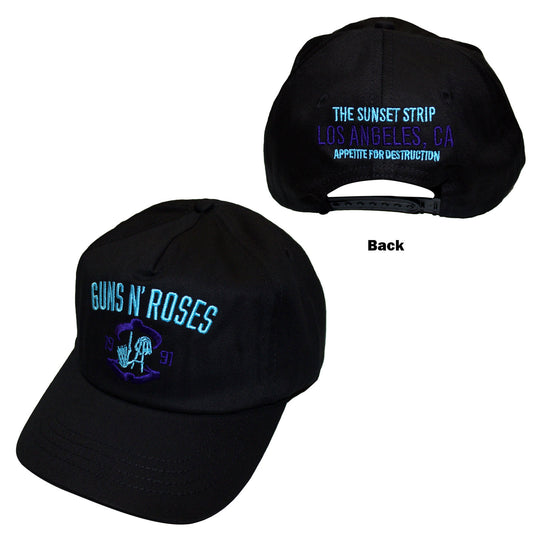 Guns N' Roses Baseball Cap: Sunset Strip '91