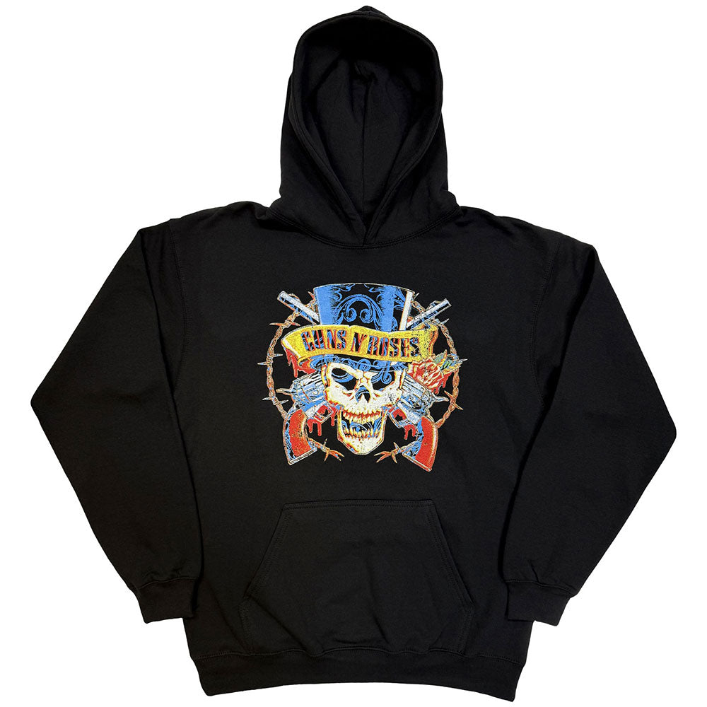Guns N' Roses Pullover Hoodie: Top Hat